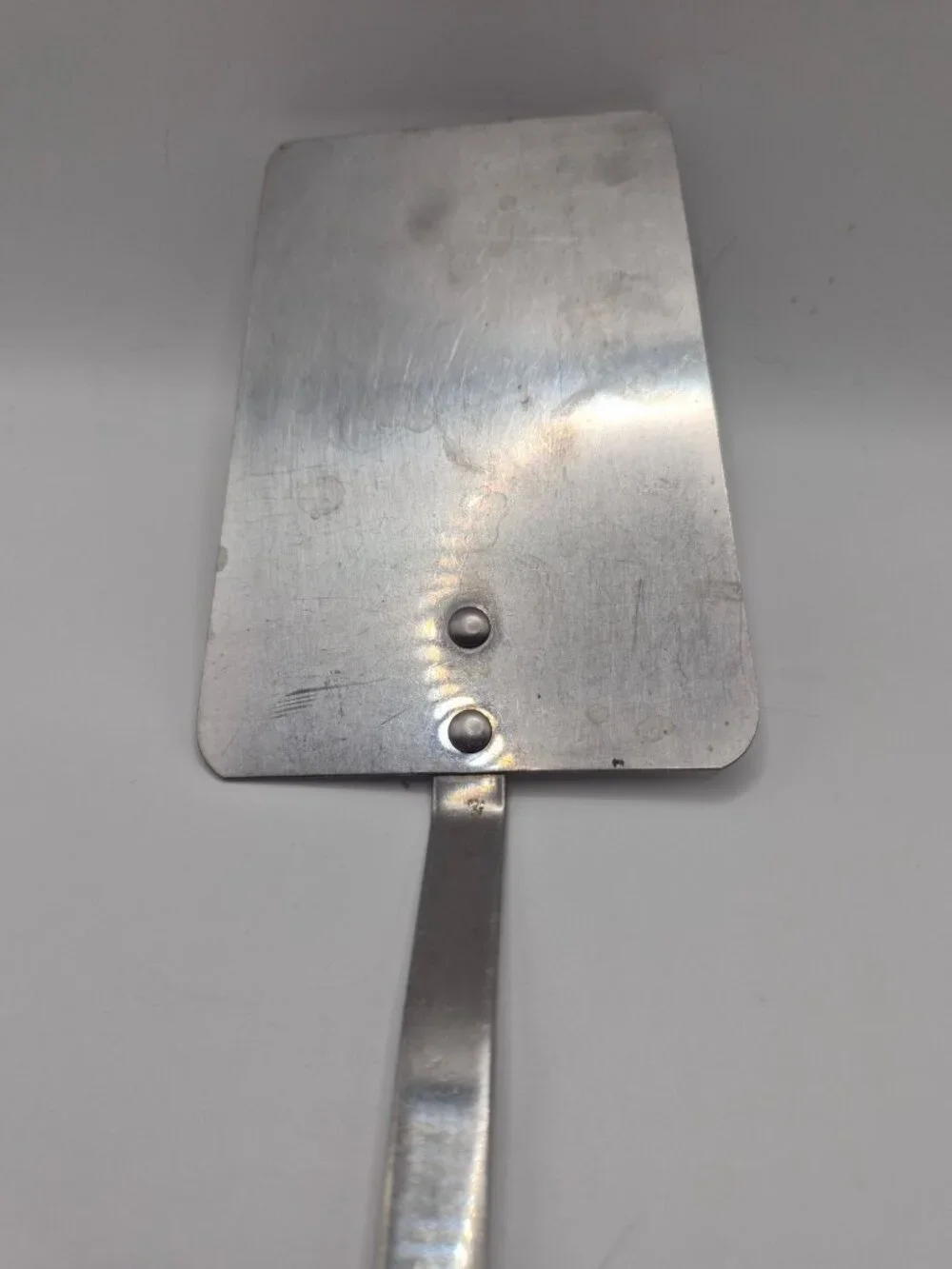 Vintage Stainless Steel Spatula Mod Daisy With Floral Handle Design
